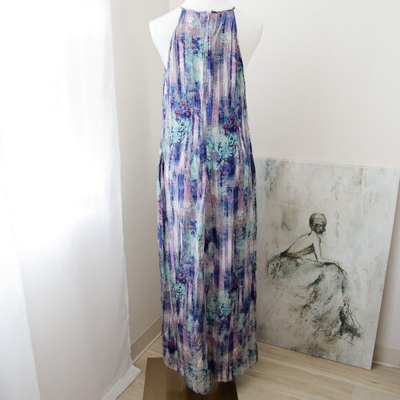 A.n.a Multicolor maxi dress size M - Picture 3 of 5